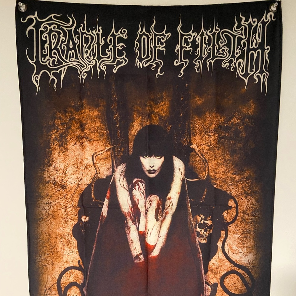 Cradle Of Filth Poster Flag Tapestry